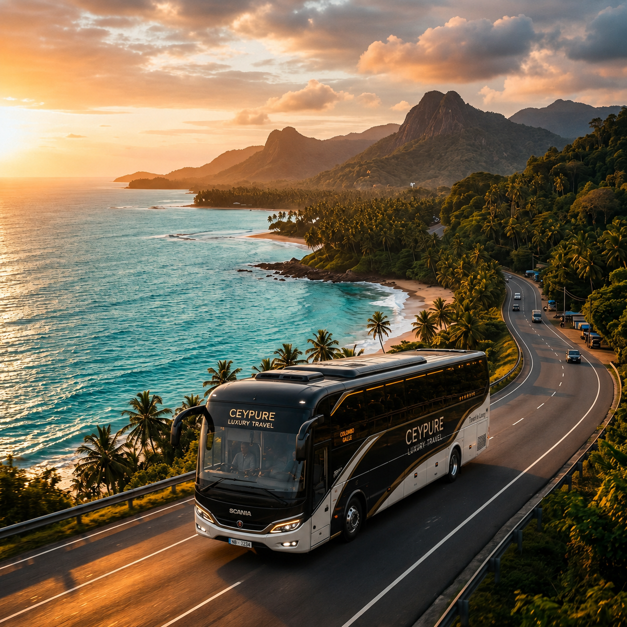 Sri Lankan Intercity Luxury Bus